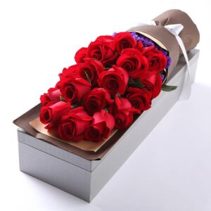 Selected Red Rose x 19 with Gift Box