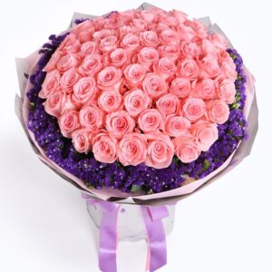 66 x Diana Pink Rose to China