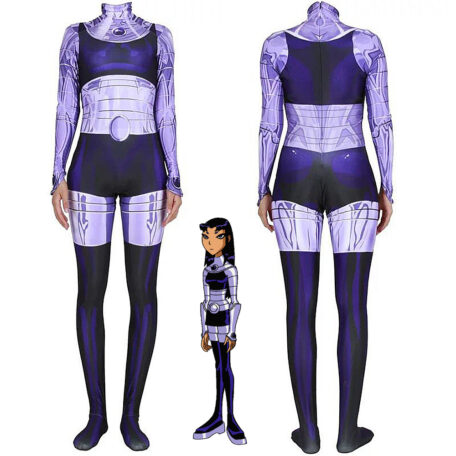 Blackfire Cosplay Costume for Adults Kids Teen Titans