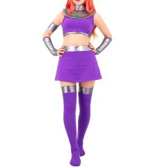 Raven and Starfire Cosplay Halloween Costume