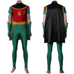 Teen Titans Robin Jumpsuit Outfits Halloween Carnival Costume Cosplay Costume